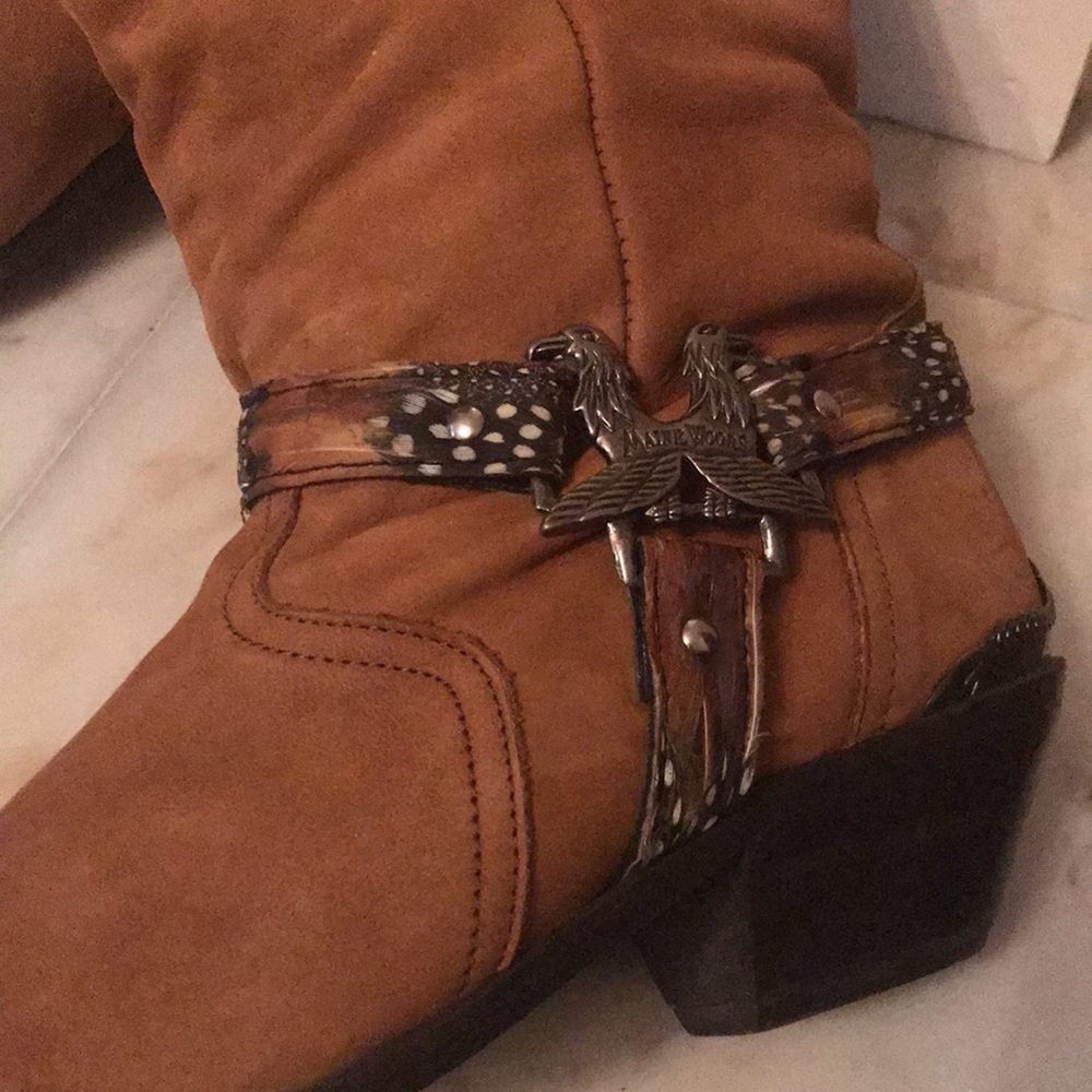 Vintage Maine Woods Western Boots - Picture 2 of 7